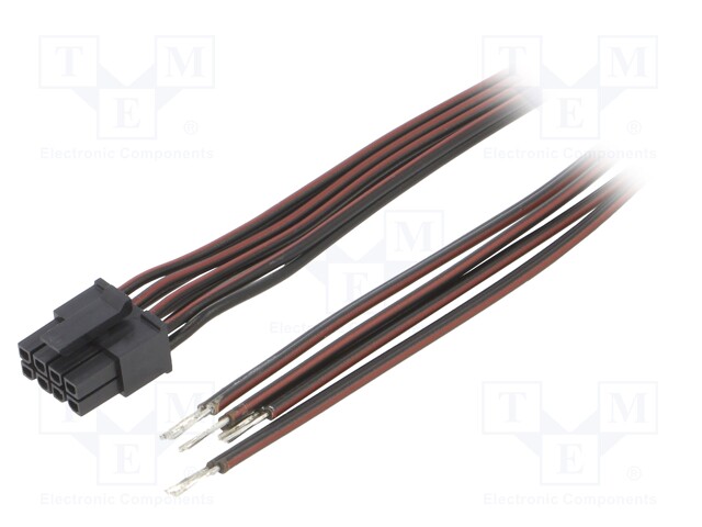 Cable; Micro-Fit 3.0; cables,female; PIN: 8; 0.4m; 4A; TLYp; 0.35mm2