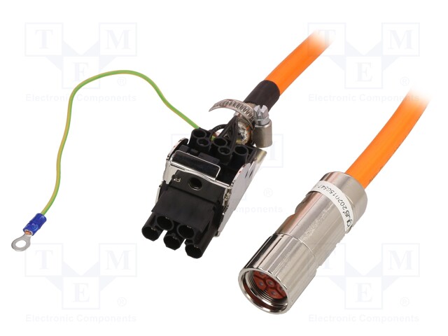 Harnessed cable; 10m; Outside insul.material: PUR; Kind: servo