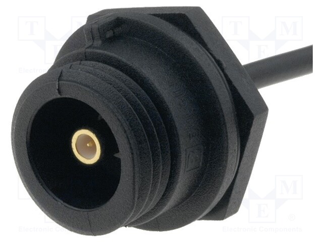 Connector: SMB; socket; with lead; external thread; Buccaneer SMB