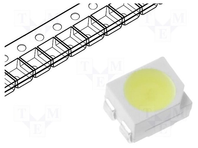 LED; SMD; 3528,PLCC2; red/green; 3.5x2.8x0.95mm; 120°; 1.8÷2.4V