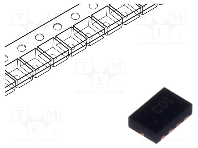 Transistor: N/P-MOSFET; unipolar; complementary; 30/-30V; 3/-2.2A