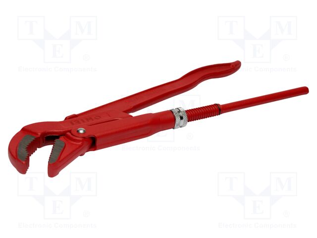 Wrench; adjustable; 648mm; for pipe gripping; 3"