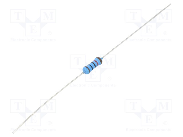 Resistor: thin film; THT; 10kΩ; 600mW; ±1%; Ø2.5x6.5mm; -55÷155°C