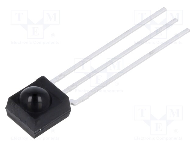 Integrated IR receiver; 40kHz; 45°; 2.5÷5.5V