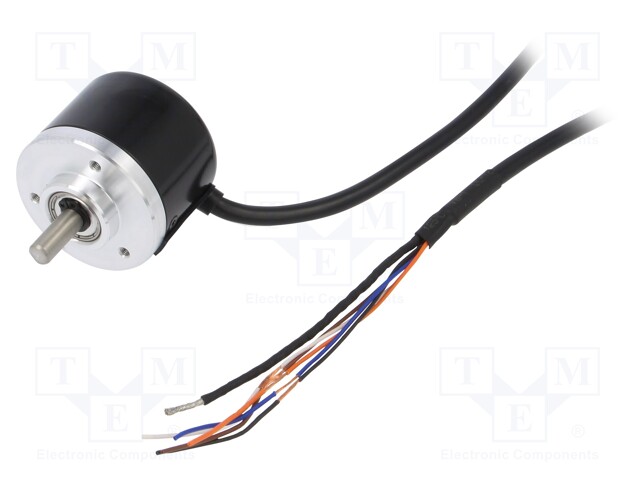 Encoder: incremental; Usup: 12÷24VDC; 1000imp/revol; shaft 6mm
