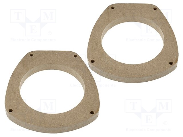 Spacer ring; MDF; 130mm; Honda; impregnated,varnished