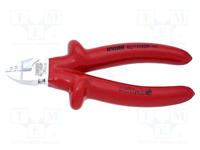 Pliers; side,cutting; 160mm