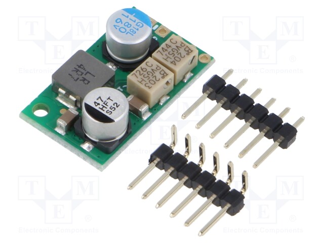 Converter: step down; Uout: 4.2÷15V; Uin: 4.2÷45V; 3A; 80÷95%