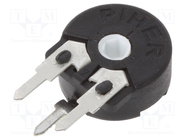 Potentiometer: mounting; vertical; 100Ω; 150mW; ±20%; linear