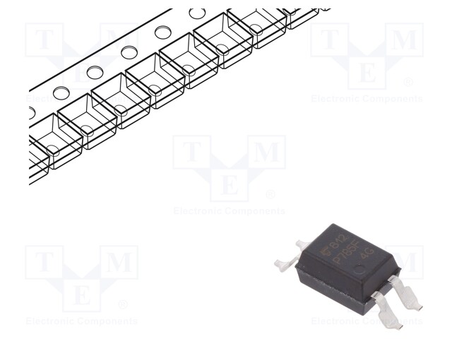 Optocoupler; THT; Channels: 1; Out: transistor; Uinsul: 5kV; Uce: 80V