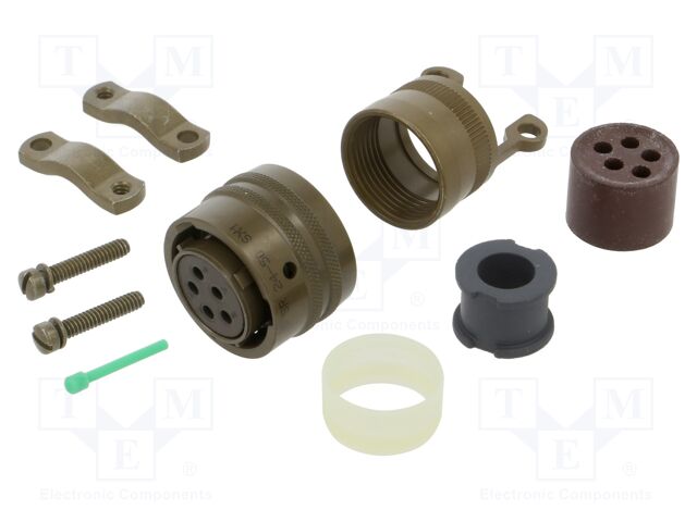 Connector: circular; plug; PT/451