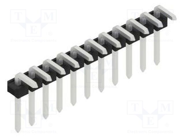 Connector: pin strips; pin header; male; PIN: 11; 2.54mm; THT; 1x11