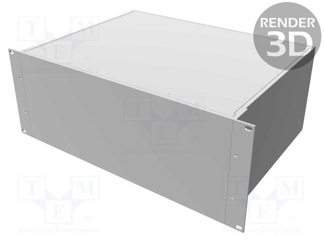 Enclosure: 19" standard; 4U; Enclos.mat: aluminium; Y: 330mm