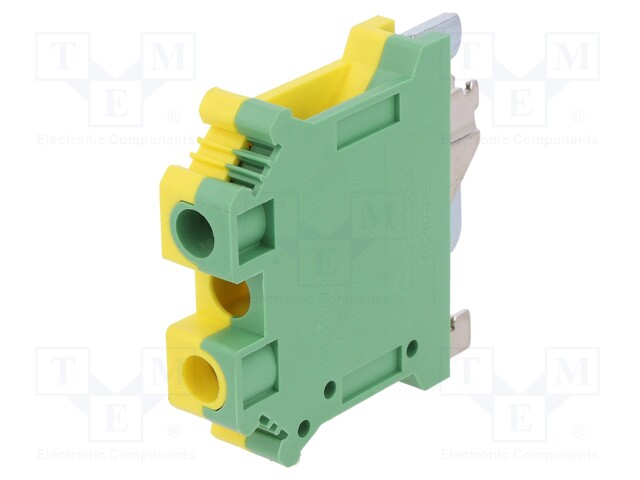 Splice terminal: rail; 0.2÷10mm2; ways: 1; terminals: 2; Ht: 46mm