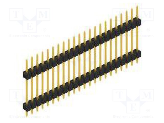 Connector: pin strips; pin header; male; PIN: 22; 2.54mm; THT; 1x22