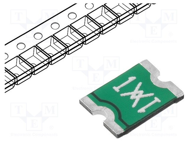 Fuse: PTC polymer; 1.1A