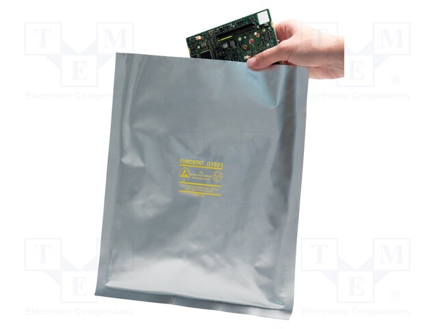 Protection bag; ESD; L: 762mm; W: 254mm; Thk: 106um; IEC 61340-5-1