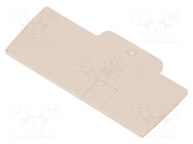 End plate; Application: A series; colourless