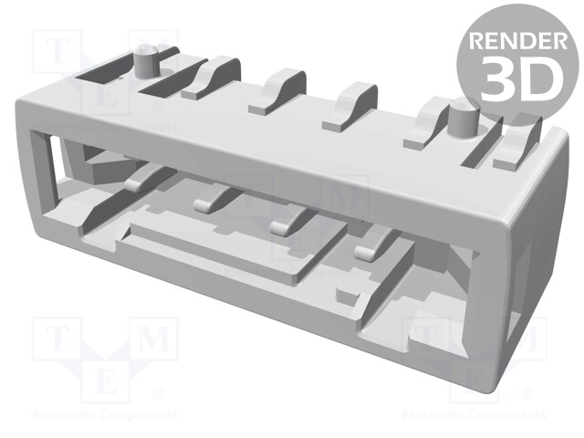 Connector: wire-board; female; PIN: 4; 2.54mm; Series: har-flexicon