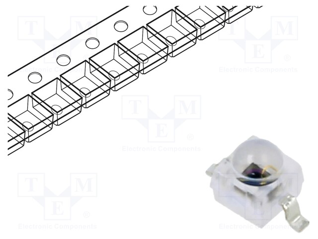 Photodiode, 35 °, 1 nA, 900 nm, SMD-2