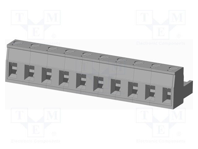 Connector: pluggable terminal block; plug; female; straight; grey