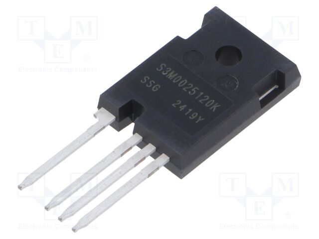 Transistor: N-MOSFET; SiC; unipolar