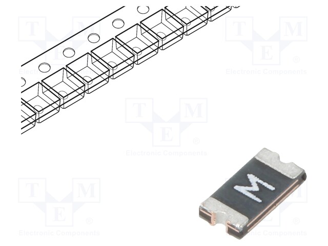 Fuse: PTC polymer; 500mA