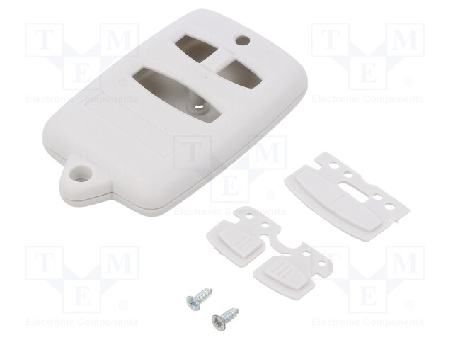 Enclosure: for remote controller; X: 36mm; Y: 54mm; Z: 12mm; ABS
