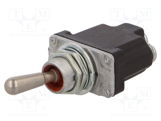 Switch: toggle; Pos: 3; SP3T; ON-OFF-ON; 6A/230VAC; 20A/28VDC; IP67