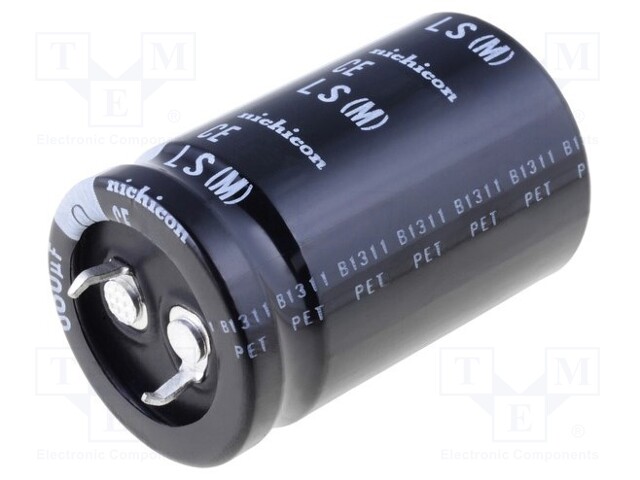 Capacitor: electrolytic; low impedance; SNAP-IN; 680uF; 250VDC
