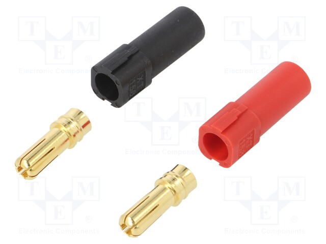Plug; DC supply; XT150; male; PIN: 2; for cable; soldered; 60A; 500V