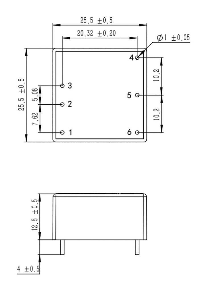 Converter: DC/DC; 15W; Uin: 18÷75VDC; Uout: 24VDC; Iout: 625mA; PCB