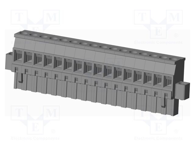 Connector: pluggable terminal block; plug; female; angled 90°