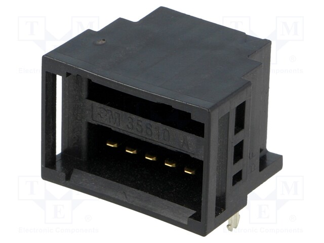 Connector: wire-wire/PCB; Power Clamp; socket; male; angled 90°