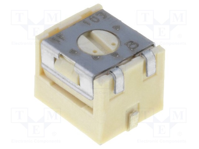 Potentiometer: mounting; single turn,vertical; 1MΩ; 250mW; SMD