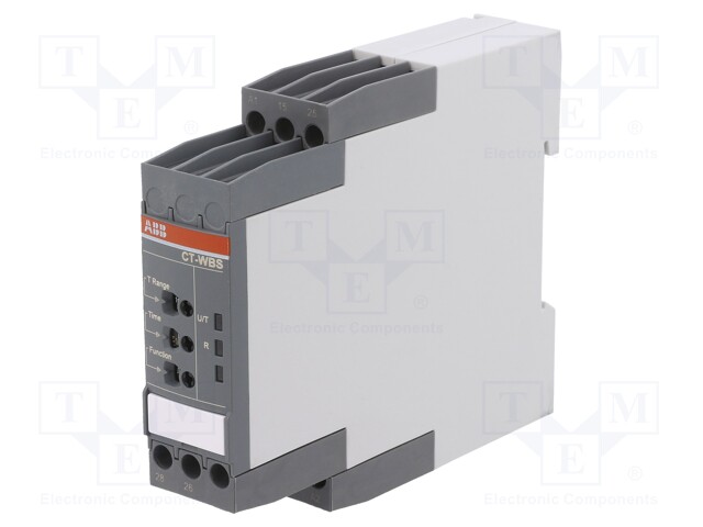Timer; 0,05s÷300h; DPDT; 24÷240VAC; 24÷240VDC; DIN; -20÷60°C; IP20