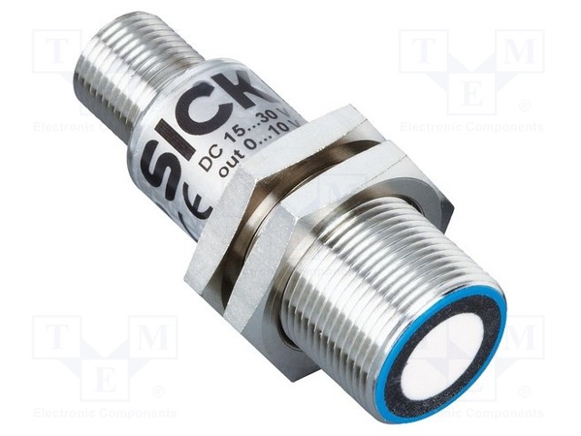 Sensor: ultrasonic; straight; Range: 65÷350mm; 0-10V analogue
