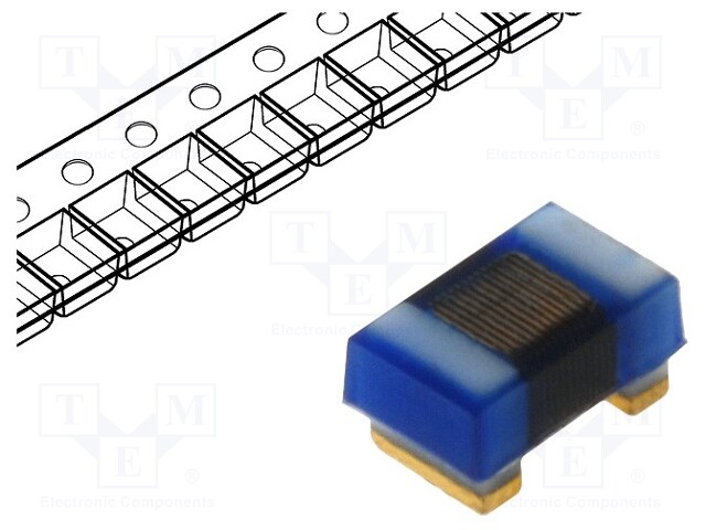 Coil; SMD; 0603; 100nH; 400mA; 0.63Ω; ±5%