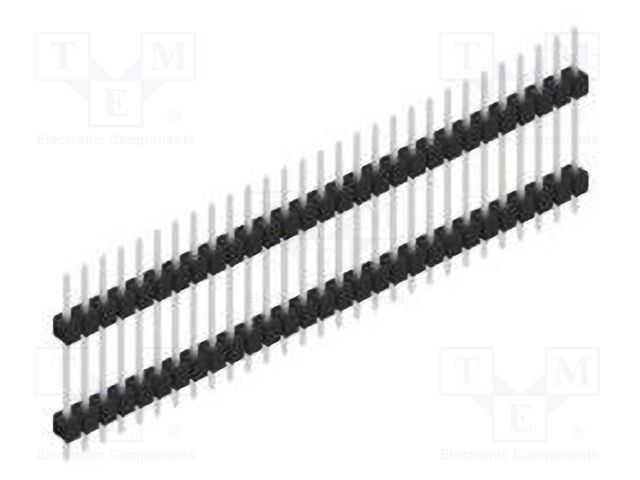 Connector: pin strips; pin header; male; PIN: 29; 2.54mm; THT; 1x29