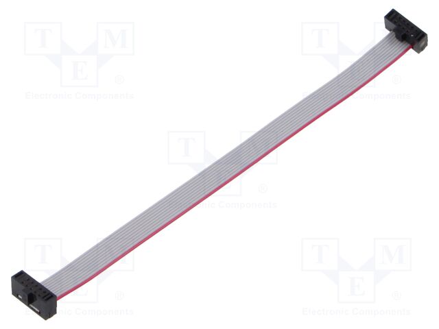 Ribbon cable with IDC connectors; Tape ph: 0.64mm; 114.3mm