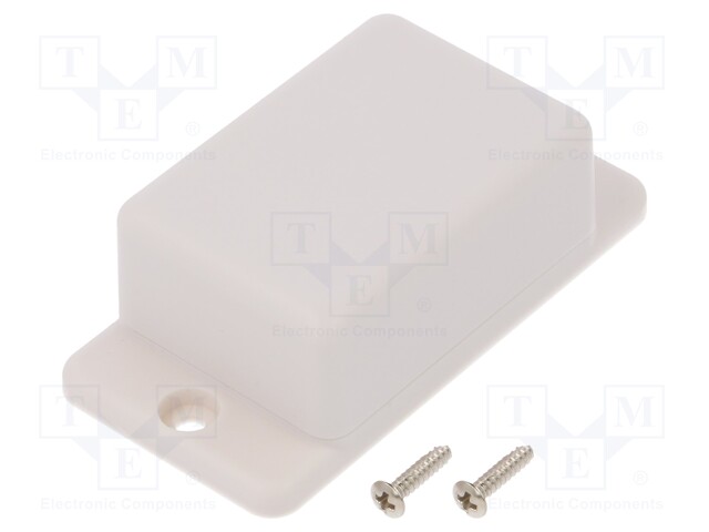 Enclosure: multipurpose; X: 35.4mm; Y: 50mm; Z: 22mm; TWF; ABS; white