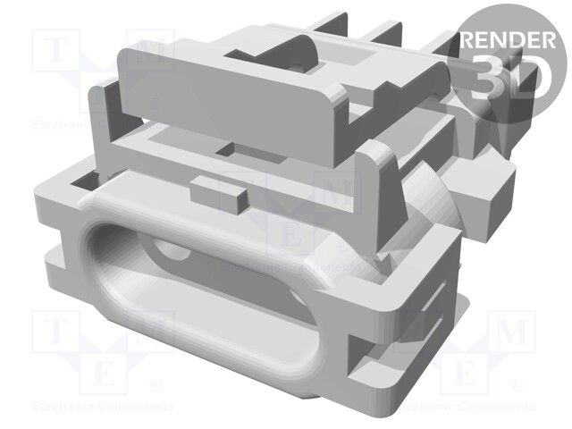Connector: wire-wire; Mizu-P25; plug; female; PIN: 2; IP67; 3A; 2.5mm