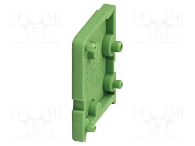 Separating plate; Colour: green; 2.5mm