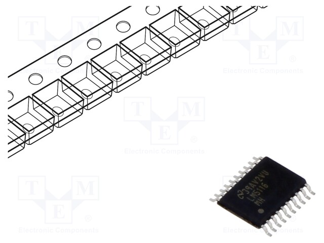 IC: PMIC; DC/DC converter; Uin: 6÷100V; 3.5A; HTSSOP20; Ch: 1