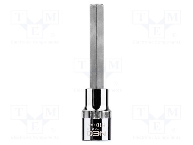 Socket; hex key,socket spanner; HEX 10mm; 1/2"