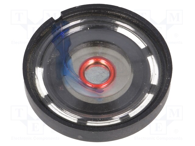 Loudspeaker; miniature,mylar; 0.5W; 8Ω; Ø29x9.3mm; 0÷4000Hz