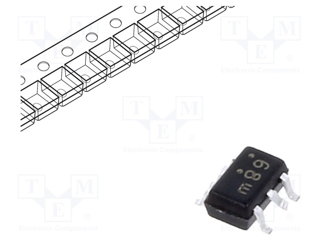Diode: diode arrays; SC88; Features: ESD protection; Channels: 2
