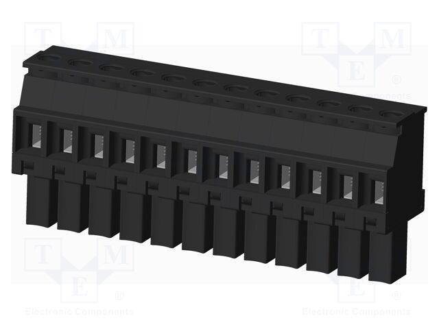 Connector: pluggable terminal block; plug; female; angled 90°