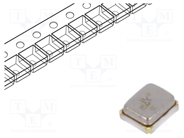 Resonator: ceramic; 6pF; ESR: 150Ω; SMD; -30÷85°C; 2x1.6x0.65mm