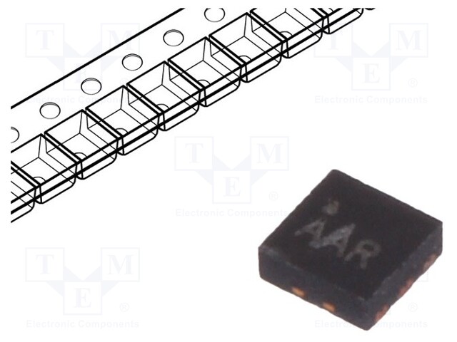 IC: voltage regulator; LDO,linear,adjustable; 1.6÷6V; 0.5A; MLF6